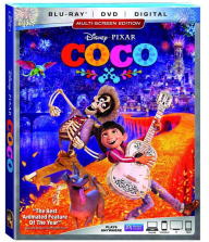 Disney Pixar Coco Multi Screen Edition Blu-Ray Combo Pack (Blu-Ray/DVD/Digital)