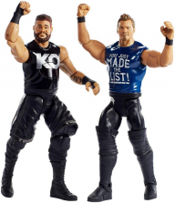 WWE Tough Talkers Total Tag Team 6 inch Action Figures - Kevin Owens and Chris Jericho