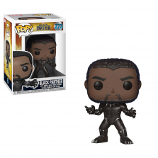 Funko POP! Marvel: Black Panther 3.75 inch Bobble Head Vinyl Figure - Black Panther