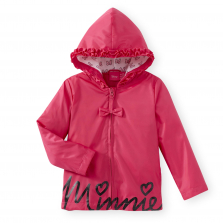 Disney Baby "Minnie" Pink Pastel Hooded Jacket - Toddler