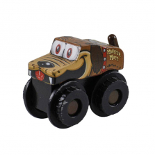 Monster Jam Truckin' Pals Wooden Vehicles Monster Mutt