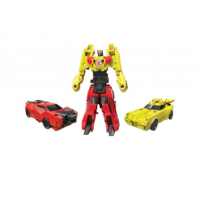 Transformers Robots in Disguise: Combiner Force 3.5 inch Action Figure - Crash Combiner Bumblebee and Sideswipe