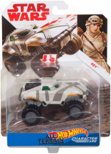 Hot Wheels Star Wars Episode 8 1:43 Scale All-Terrain Character Car - Rey