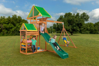 Woodlands Complete Wooden Playset