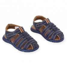 Koala Kids Solid Color Fisherman Hard Sole Sandals