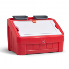 Step2 2-in-1 Toy Box and Art Lid - Red
