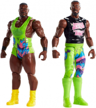 WWE Tough Talkers Total Tag Team 6 inch Action Figures - Big E and Kofi Kingston