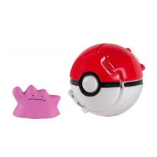 Pokemon Throw 'N' Pop Poke Ball 2 inch Action Figure - Pokemon Ditto and Poke Ball