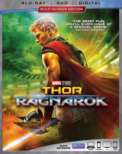 Marvel Thor Ragnarok Blu-Ray Combo Pack (Blu-Ray/DVD/Digital HD)
