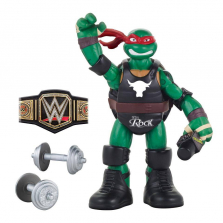Teenage Mutant Ninja Turtles Series 2 Ninja Superstars 6 inch Action Figure - Raphael as The Rock