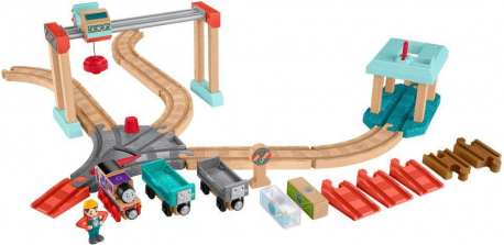 Fisher-Price Thomas & Friends Wood Lift and Load Cargo Set