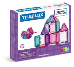 Magformers TileBlox Inspire Magnetic Construction Set - 20-piece