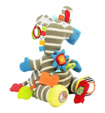 Dolce Activity Stuffed Toy - Zebra