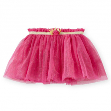 Koala Kids Purple Sparkle Tutu with Crown Detail - Toddler