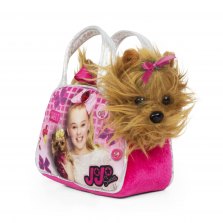 JoJo Siwa Sequin Bag with Plush Dog