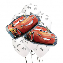 Disney Pixar Cars 3 Lightning McQueen Party Balloon Kit - 8 piece