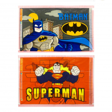 DC Comics Batman and Superman Table Topper - 18 Count