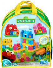 Mega Bloks Sesame Street ABCs with Sesame Street Building Set