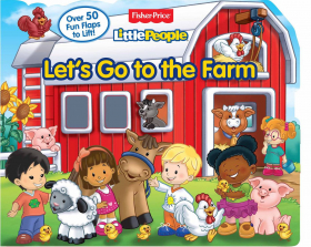 Fisher-Price Little People Let's Go to the Farm Board Book