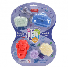 Educational Insights Squashformers Mini Play Foam Set - Robots