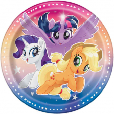 My Little Pony Flying Ponies Dessert Plate Party Pack for 24 Guest