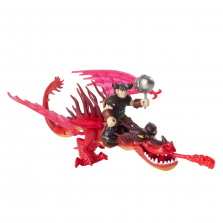 DreamWorks Dragons Dragon Riders Action Figures - Snotlout and Hookfang