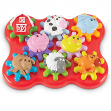 Learning Resources Build and Spin Farm Friends Playset