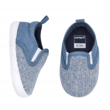 Carter's Blue Chambray Casual Shoes