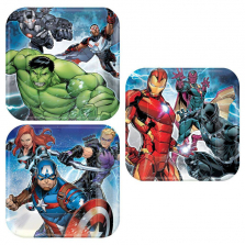 Marvel Avengers Dessert Plate Party Pack for 24 Guest