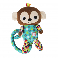 Bright Starts Roll and Laugh Giggle Monkey Toy