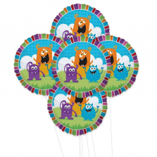 Monsters Foil Party Balloon Kit - 5 piece