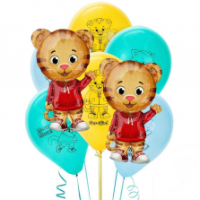 Daniel Tiger Jumbo Party Balloon Bouquet