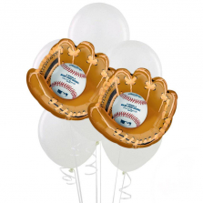 Baseball Jumbo Party Balloon Bouquet