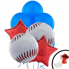 Baseball Party Balloon Bouquet