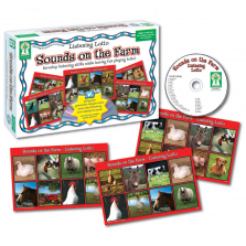 Sounds on the Farm Listening Lotto Game