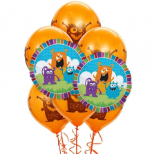 Monsters Party Balloon Kit - 8 piece