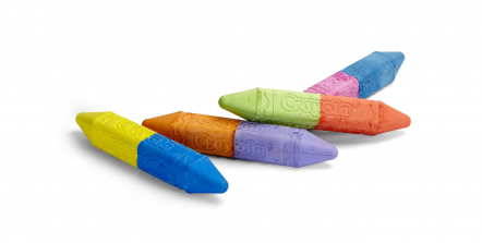 Crayola Outdoor Dual Ended Washable Giant Chalk - 2 Count