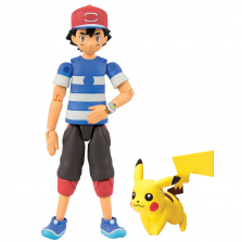 Pokemon 5 inch Action Figure - Ash and Pikachu