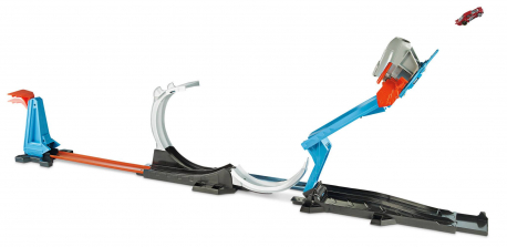 Hot Wheels Track Builder Rocket Launch Challenge Playset