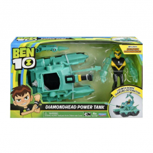 Ben 10 Diamondhead Power Driller Tank Playset