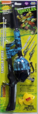 TMNT No Tangle Telescopic Fishing - Blue