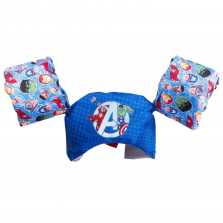 SwimWays Marvel Avengers Blue Sea Squirts Swim Trainer Life Jacket