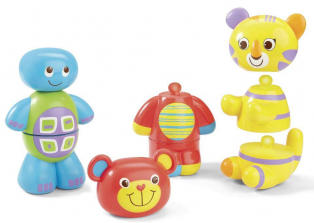 Bruin Stackable Animal Mix-Up Set