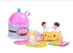 Коллекционная игрушка -Smooshy Mushy Pets -Молочный кокотель -сюрприз - Смуши Муши -1 серия