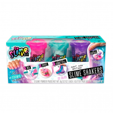 Набор лизунов с сюрпризом -So Slime DIY Slime Shaker Kit - 3-Pack