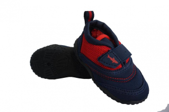 Koala Kids Hard Sole Touch Closure Aqua Shoes