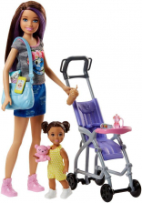 Barbie Skipper Babysitter Doll Playset - Stroller