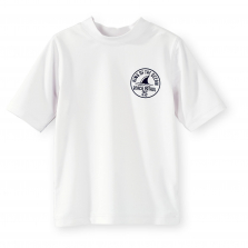 Koala Kids "King of the Beach" White Rash Guard - Toddler