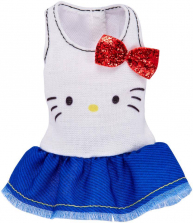 Barbie Hello Kitty Fashion Doll Outfit - Red Bow Top