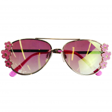 Koala Kids Pink Flower Sunglasses